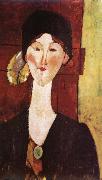 Amedeo Modigliani Portrait of Beatrice Hastings oil painting